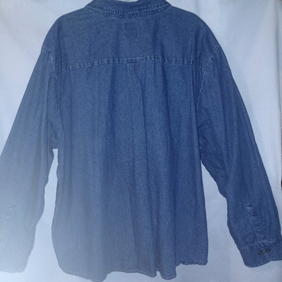 Open Trails Blue Jean Shirt - Picture 3 of 6
